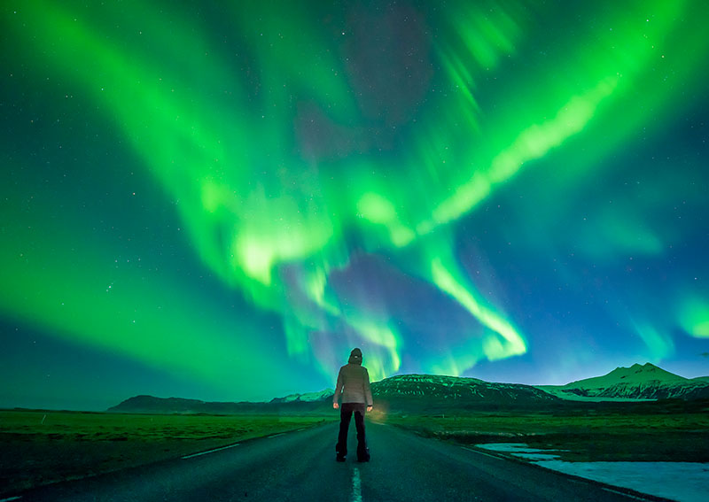 cosmic ray aurora event