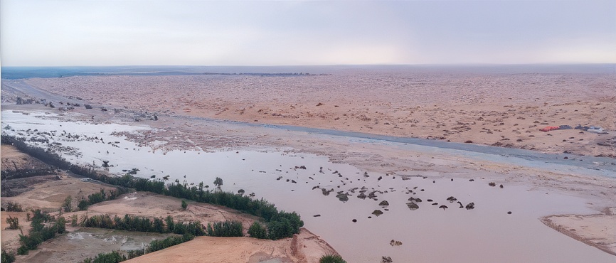 did the ancient Pishon River flow here?