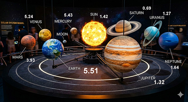 earth is the densest planet